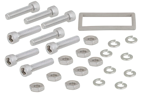 WR-90 導波管導電ガスケットキット、CPR 溝付フランジ