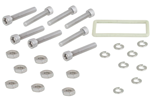 WR-112 導波管導電ガスケットキット、CPR 溝付フランジ