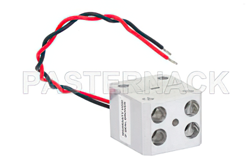 導波管 Gunn 発振器、中心周波数 35 GHz、チューニング範囲 3 GHz、位相雑音 -95 dBc/Hz、Ka バンド、WR-28、UG-599/U