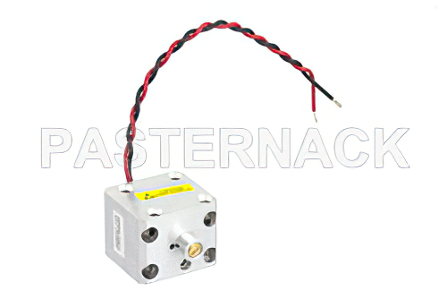 Waveguide Gunn Oscillator, Center Frequency 24.125 GHz, Tuning Range 1,000 MHz, Phase Noise -98 dBc/Hz, Band, WR-42 With UG-595/U