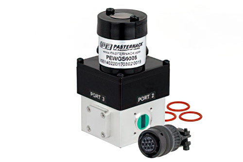 WR-42 導波管メカニカルリレー SPDT ラッチングスイッチ、K 帯 26.5 GHz 最大周波数、800 W、UG-595/U 方形、28V、TTL