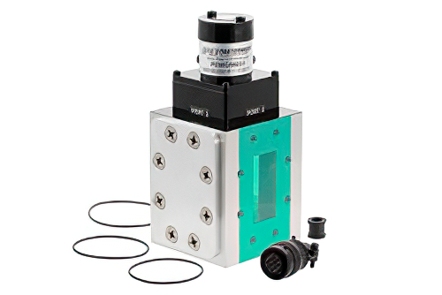 WR-187 導波管メカニカルリレー SPDT/DPDT ラッチングスイッチ、C 帯 5.85 GHz 最大周波数、22,000 W、CPR フラット、12V、TTL