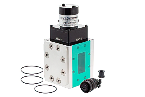 WR-159 導波管メカニカルリレー SPDT/DPDT ラッチングスイッチ、C 帯 7.05 GHz 最大周波数、12,000 W、CPR フラット、12V、TTL