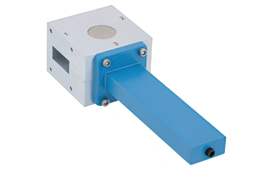 WR-112 導波管アイソレータ、7.05 GHz 〜 10 GHz、18 dB ティピカル アイソレーション、UG-138/U カバー フランジ