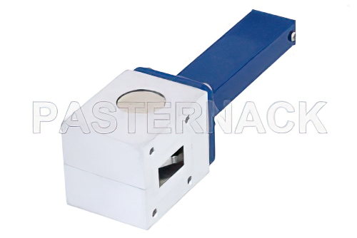 WR-75 導波管アイソレータ、10 GHz 〜 15 GHz、18 dB ティピカル アイソレーション、カバー フランジ