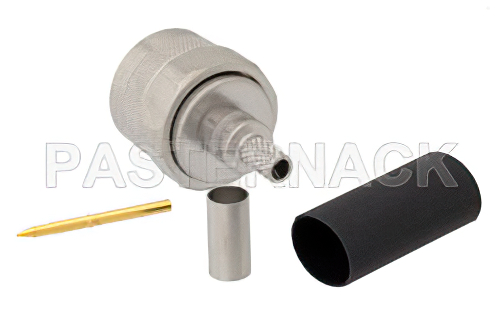 N オス コネクタ、圧着/はんだ接続、LMR-200、PE-C200