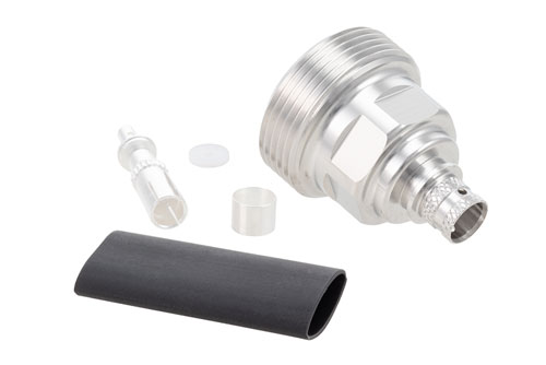 7/16 DIN メス 低 PIM コネクタ, はんだ接続, SPP-250-LLPL, SPF-250, SPO-250, 1/4" 超フレキ, PE-1/4SFHC