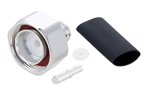 7/16 DIN Male Low PIM Connector Solder Attachment for SPP-375-LLPL, SPO-375, SPF-375