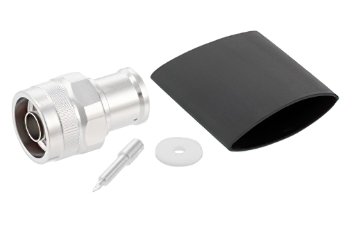 N Male Low PIM Connector Solder Attachment for SPO-500, SPP-500