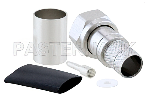 4.3-10 オス コネクタ、圧着/はんだ接続、LMR-600