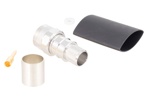 N オス コネクタ、圧着/はんだ接続、LMR-600、PE-C600