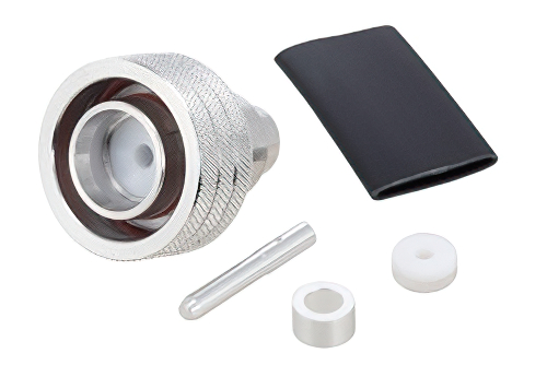 4.3-10 オス 低 PIM スナップオン コネクタ、はんだ接続、SPP-250-LLPL