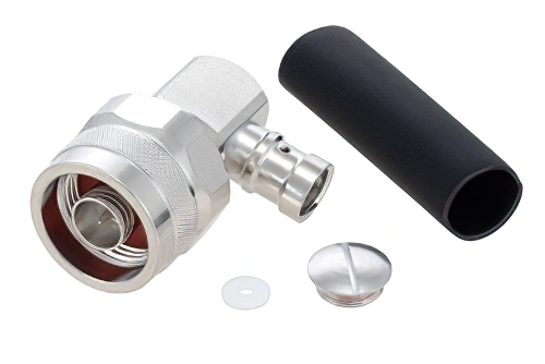 N オス直角 低 PIM コネクタ、はんだ接続、SPP-250-LLPL