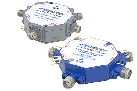 SP4T PIN Diode Switches from Pasternack Enterprises