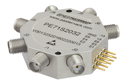 SP6T PIN Diode Switches from Pasternack Enterprises